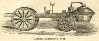 Cugnots stoomwagen uit 1769