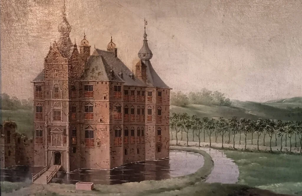 Kasteel Cannenburch op de zeventiende-eeuwse  kwartierstaat