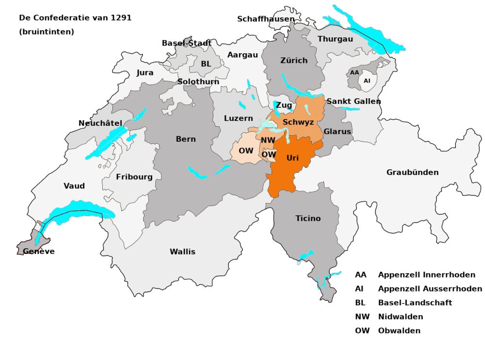 Zwitserse confederatie van 1291