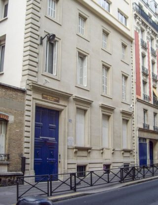 De synagoge in de Parijse rue Copernic
