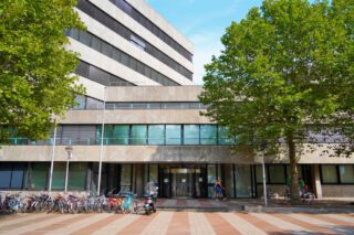 Voormalige ABN AMRO gebouw aan het Keizer Karelplein in Nijmegen