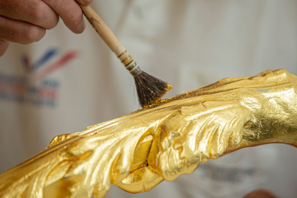 De restauratie van de Gouden Koets 2020, foto Arthur van der Vlies