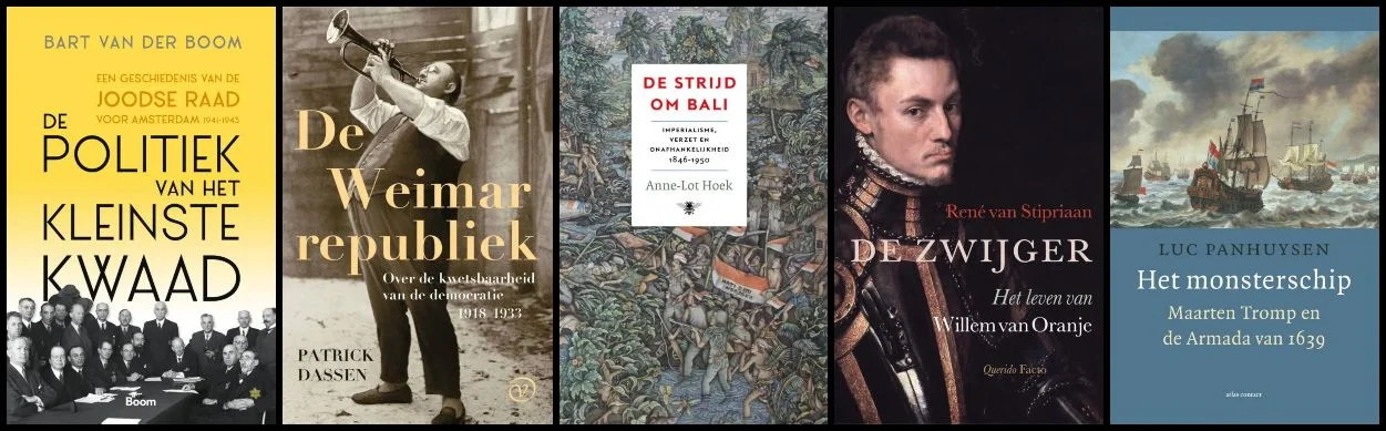 Shortlist van de Libris Geschiedenis Prijs 2022