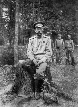 Nicolaas II na zijn abdicatie, zomer 1917