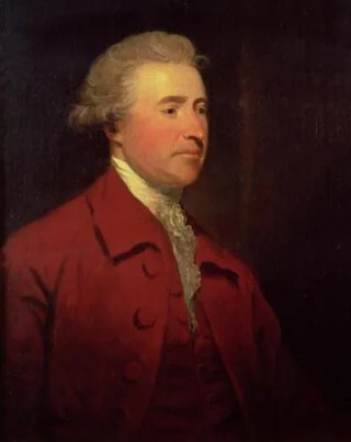 Portret van Edmund Burke - James Northcote