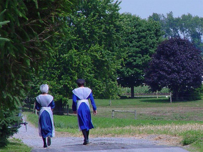 Traditionele klederdracht van de Amish, Lancaster County 