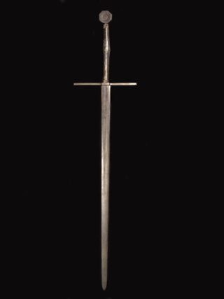 Het vermeende zwaard van Grutte Pier, ijzer en hout, Gemeente Leeuwarden.