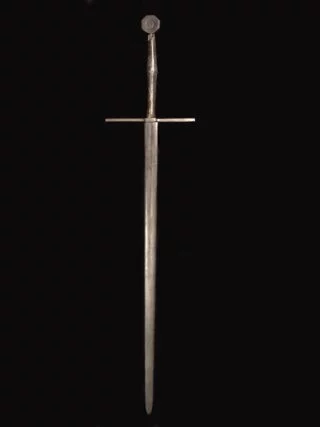 Het vermeende zwaard van Grutte Pier, ijzer en hout, Gemeente Leeuwarden.