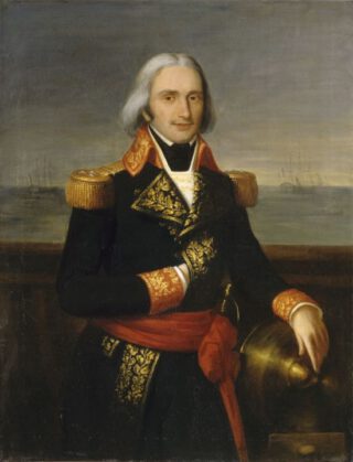 Admiraal François-Paul Brueys d'Aigalliers. Schilder onbekend, voor 1895. Museum van Versailles