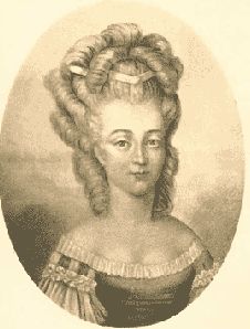Bathilde d'Orléans rond 1780