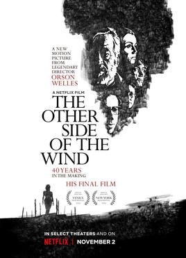 Filmposter van 'The other side of the wind'
