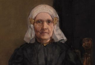 Portret van Egbert Roels Kuiper en Jantje Tjeerds Wiegersma - Piet Mondriaan, 1901 - Collectie Fries Museum, Leeuwarden