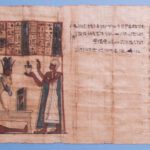Fragment van de papyrus Denon