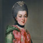 Wilhelmina van Pruisen door Johann Georg Ziesenis in 1779