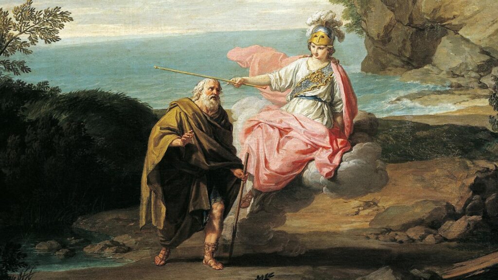 Calypso en Odysseus