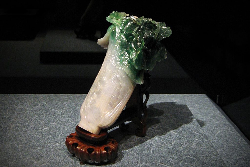 Jade-object dat dank dankzij de reddingsoperatie van Ma Heng bewaard bleef