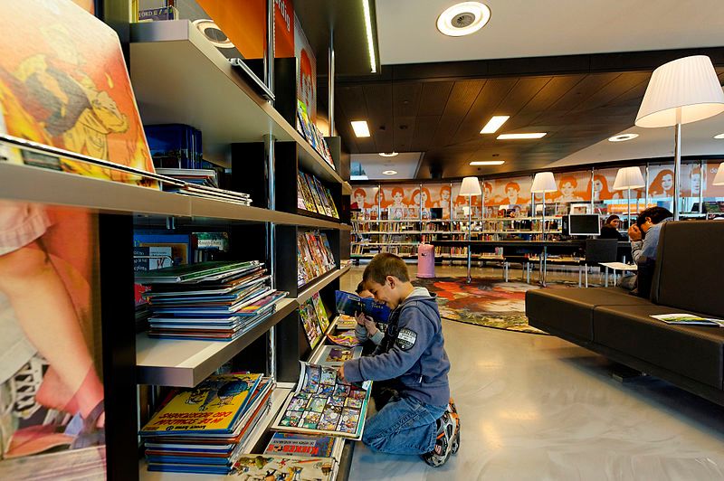 Openbare bibliotheek in Almere
