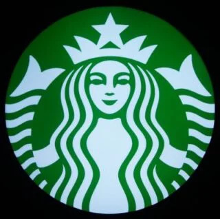 Sirene in het Starbucks-logo