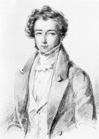 Tocqueville als jongeman