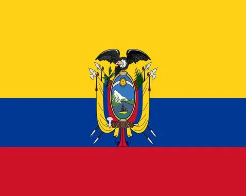 Vlag van Ecuador