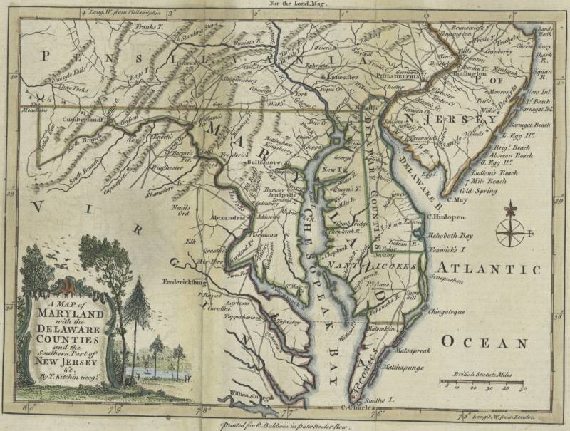 Delaware in 1757