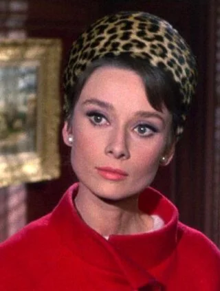 Audrey Hepburn in de film ' Charade', 1963