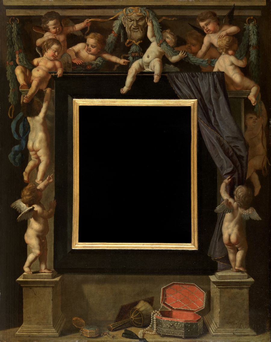 De beschilderde lijst van Cornelis de Man