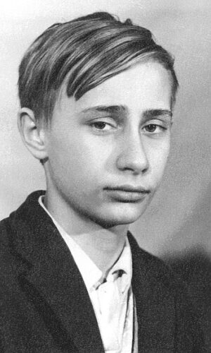 Vladimir Poetin als veertienjarige