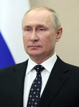 Vladimir Poetin in 2021