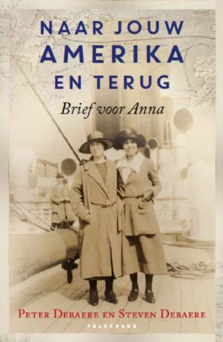 Naar Jouw Amerika en Terug - Op de cover een foto van Anna Remmerie met een vriendin