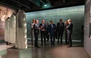 Foto gemaakt tijdens de opening van de tentoonstelling