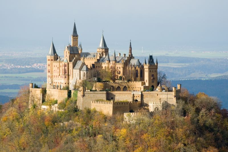 Burg Hohenzollern bij Hechingen