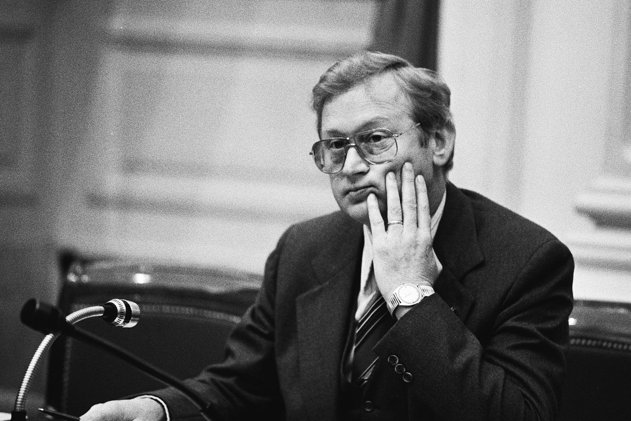 Frans Andriessen als minister in 1980