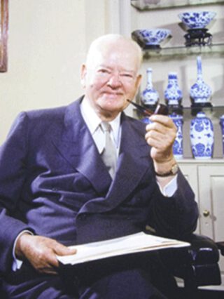 Herbert Hoover in 1958
