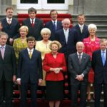 Bordesscène van het kabinet-Balkenende II, mei 2003