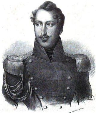 Lodewijk Napoleon, de latere Napoleon III, rond-1836