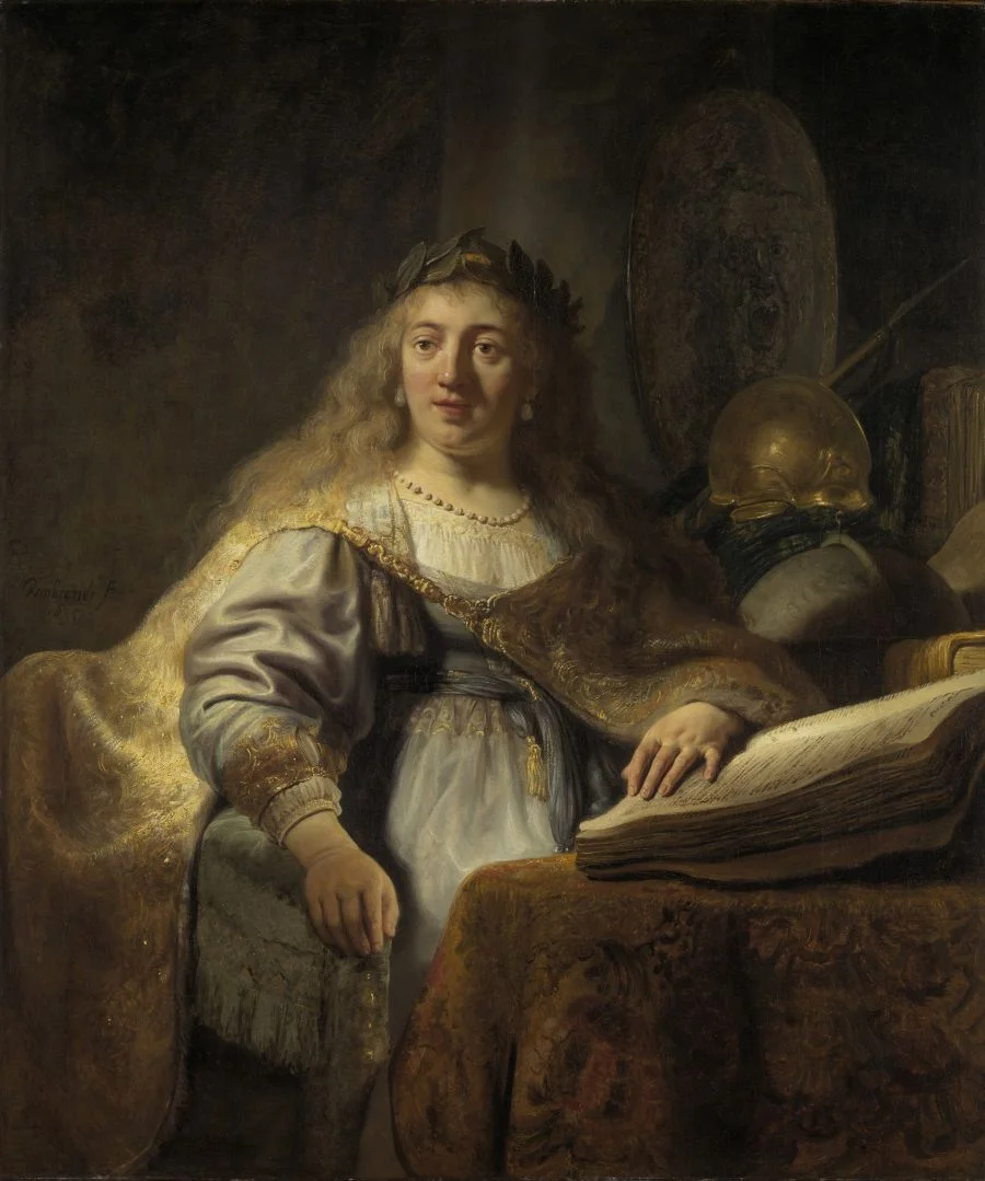 Rembrandt van Rijn, Minerva in haar studeerkamer (1635),
