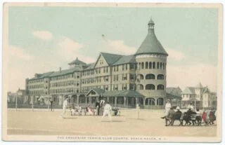 Eén van de hotels in Beach Haven die inspeelden op het toerisme uit New York en Philadelphia