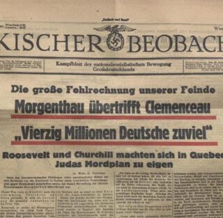 ‘’Veertig miljoen Duitsers teveel’.