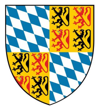 Het wapen Beieren-Henegouwen-Holland.
