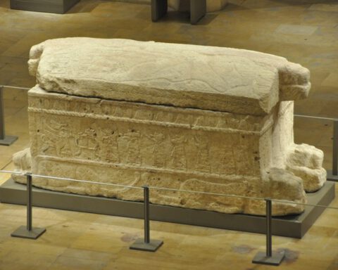 Het graf van Ahirom van Byblos (Nationaal Museum, Beiroet)