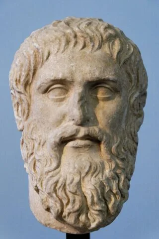 Romeinse kopie van een buste gemaakt door Silanion voor de Academie van Athene, ca. 370 v.Chr.