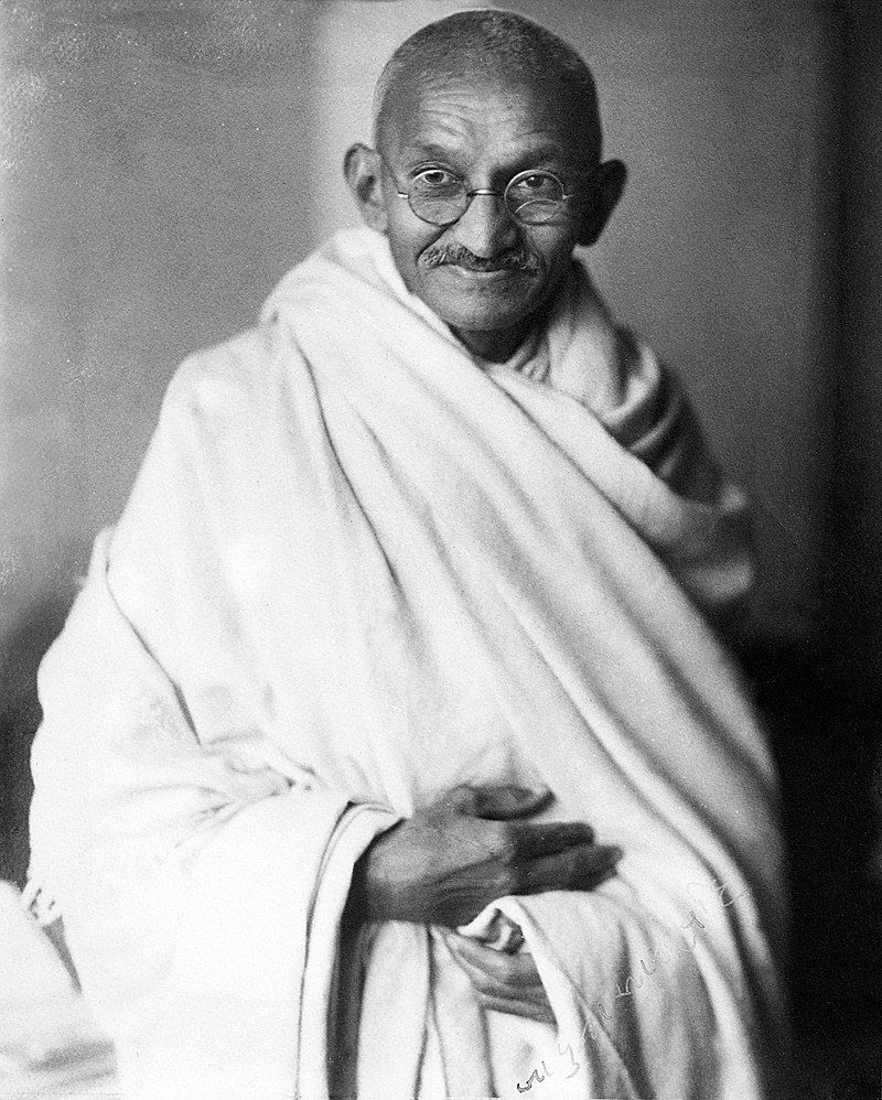 Mahatma Gandhi in 1931, Londen