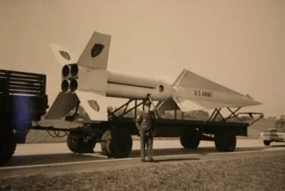 Verplaatsing van een Nike-Hercules raket