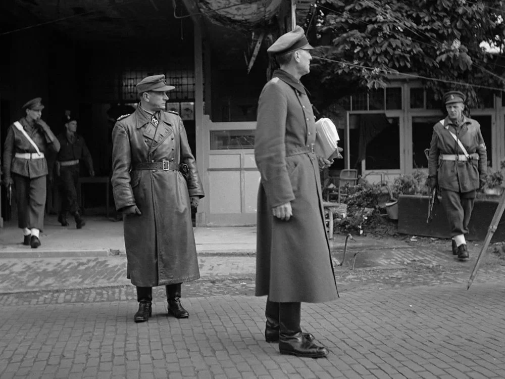 Foto gemaakt door Sem Presser in Wageningen, mei 1945