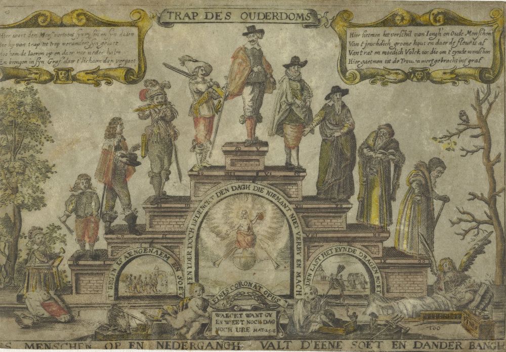 Trap des Ouderdoms, Anoniem, 1640-1660. 