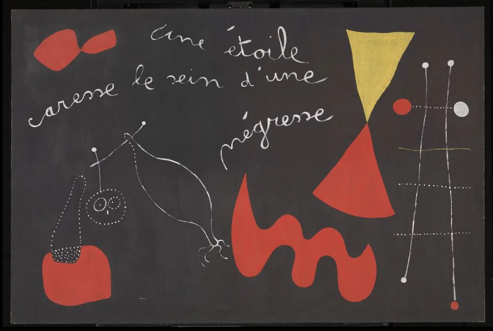 Une étoile caresse le sein d'une négresse) -  Joan Miró, 1938
