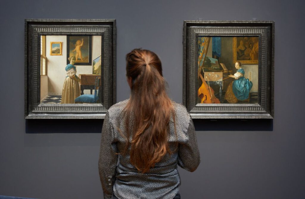Tentoonstelling Vermeer. Foto: Rijksmuseum/ Henk Wildschut