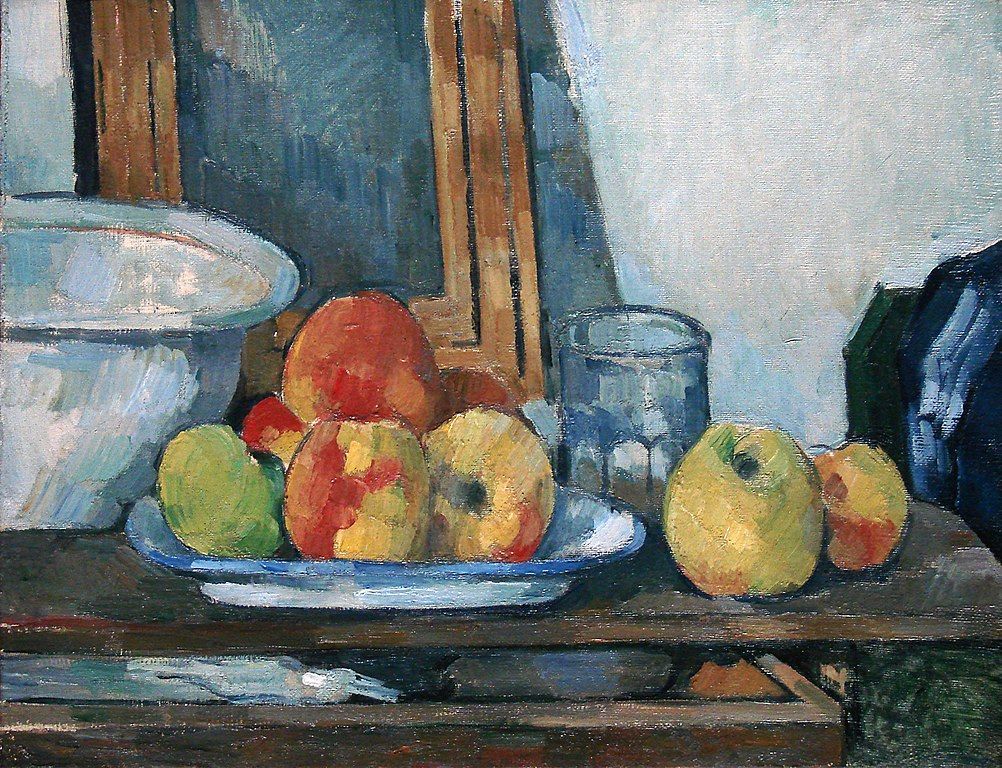 Nature morte au tiroir ouvert - Paul Cézanne, ca. 1877-1879. Tot 1976 eigendom van Alix de Rothschild.