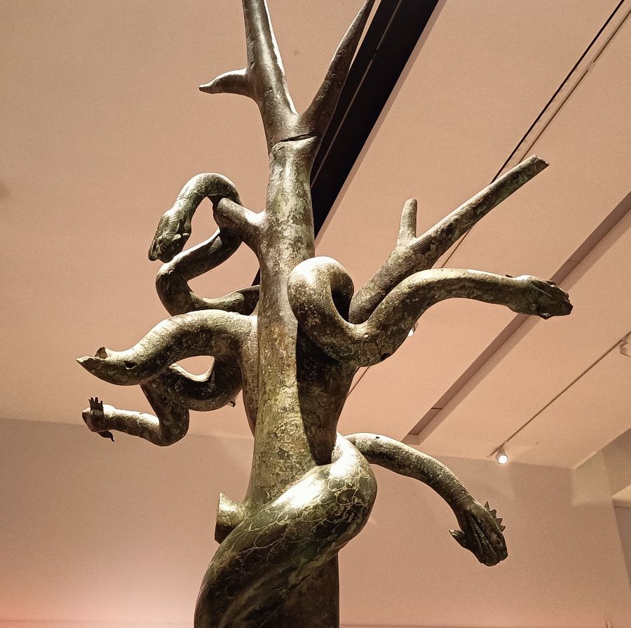 Hydra van Lerna zoals te zien in de tentoonstelling in Assen